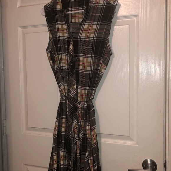 PLAID DRESS - Picture 4 of 4